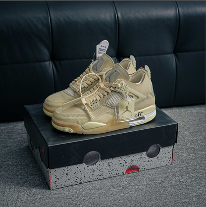 Off-white X Air Jordan 4 Sail